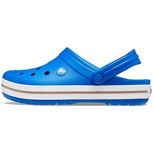 Crocs Unisex-Adult Crocband Clog, Blue Bolt, 10 Women/8 Men - Image 3