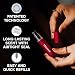 Travalo Classic HD Perfume Atomizer - Leak-Proof and TSA Approved for Air Travel - Reusable, Airtight, Easy-Fill Mini Pump Sprayer - Lightweight, Elegant Design w/Volume Window - Red 0.17oz - Image 3