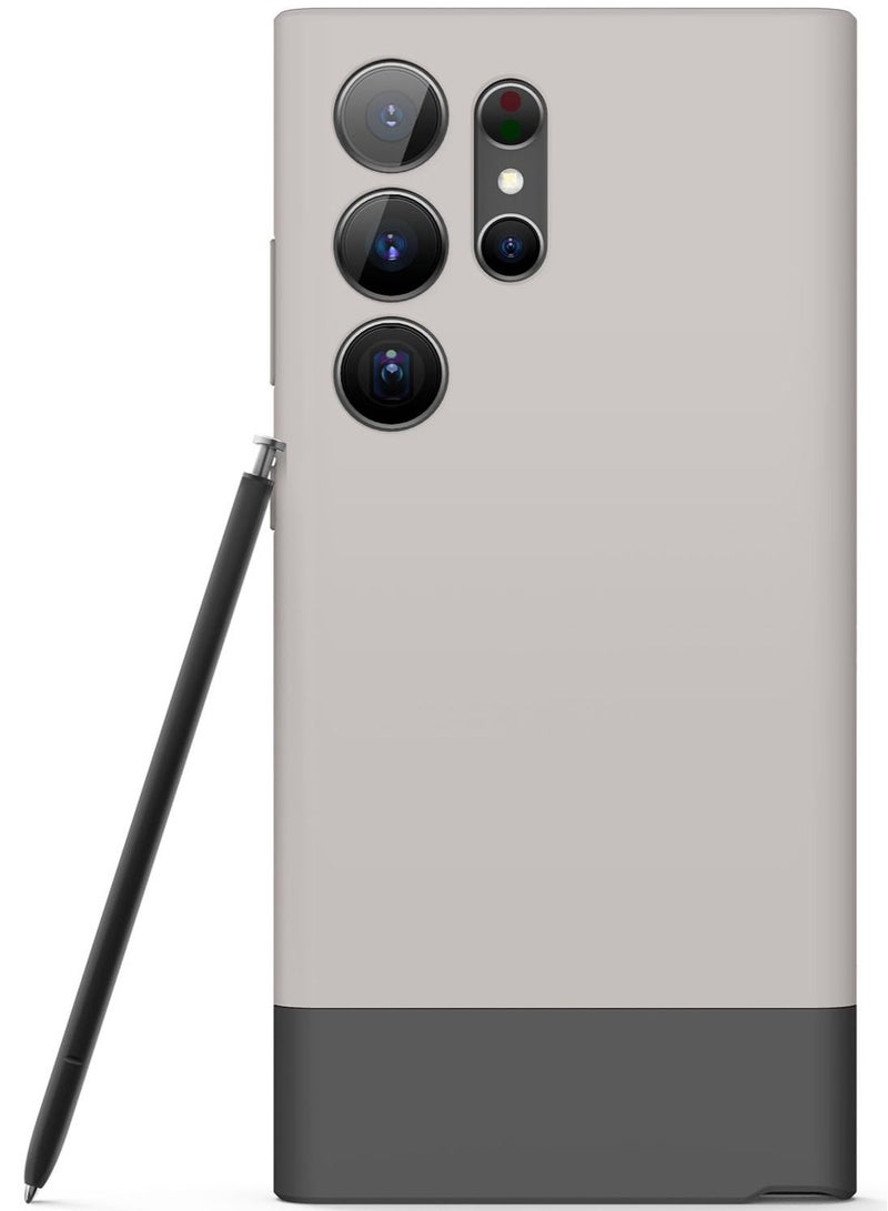 Elago Glide for Samsung Galaxy S23 Ultra Case Cover - Stone - Image 1