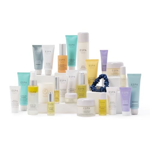 ESPA 25Piece Luxury Spa Beauty Gift Set Worth 874 Luxury Beauty Spa Gift Set Includes Skincare Essential Oils Haircare Bath Body Care Scrunchie Candle - Image 3