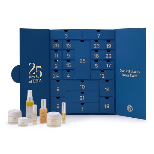 ESPA 25Piece Luxury Spa Beauty Gift Set Worth 874 Luxury Beauty Spa Gift Set Includes Skincare Essential Oils Haircare Bath Body Care Scrunchie Candle - Image 1