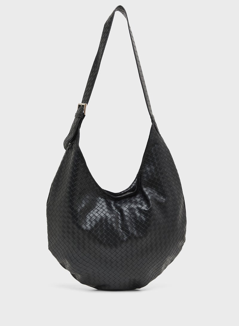 ELLA Textured Shoulder Bag  - Image 1