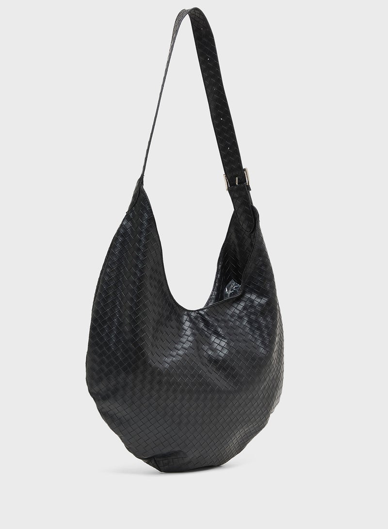 ELLA Textured Shoulder Bag  - Image 3