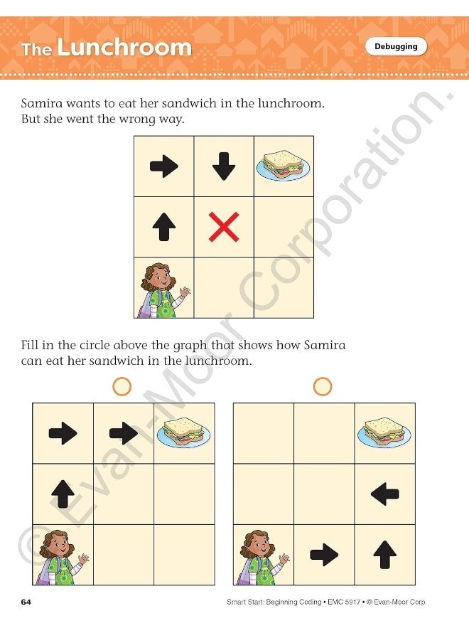 Smart Start: Beginning Coding Stories and Activities, Grade Prek