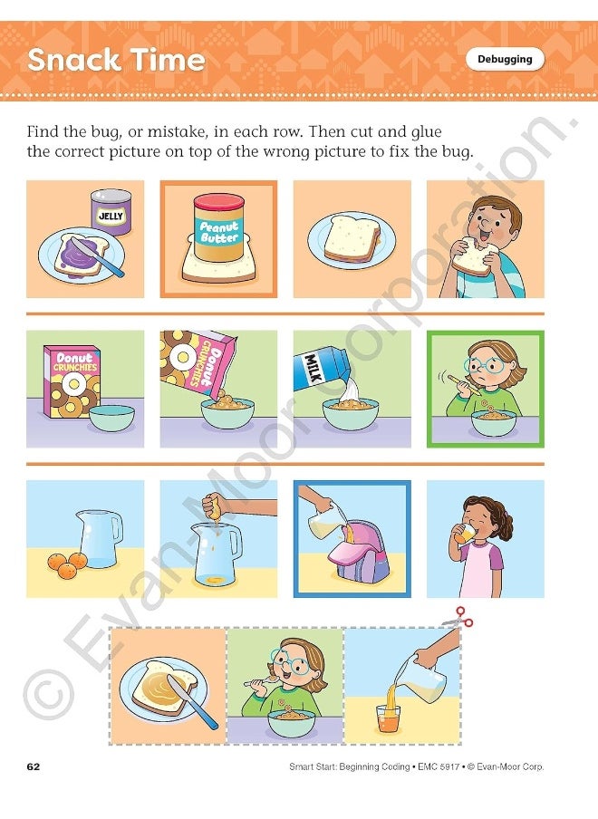 Smart Start: Beginning Coding Stories and Activities, Grade Prek