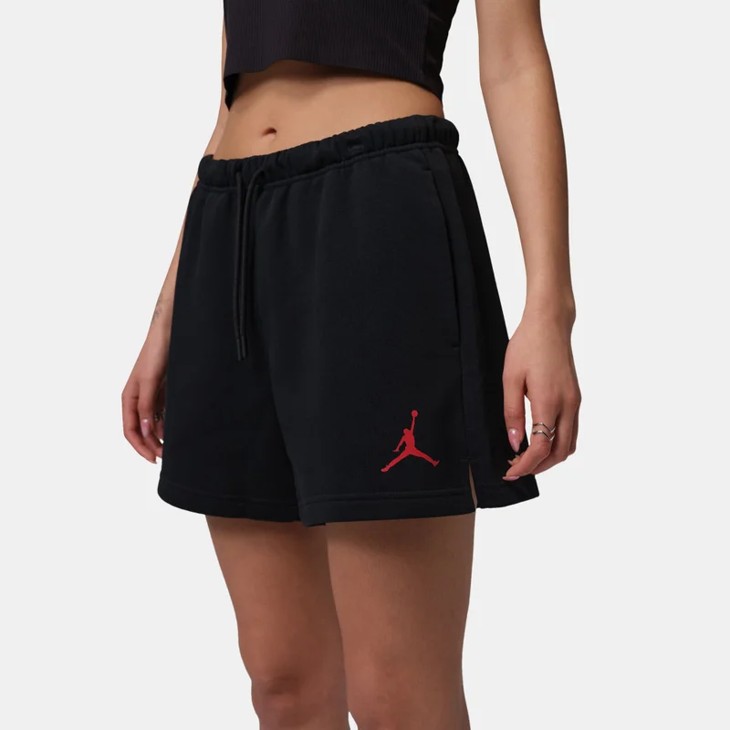 Jordan Black Women's Fleece Shorts for Women | Best Price UAE