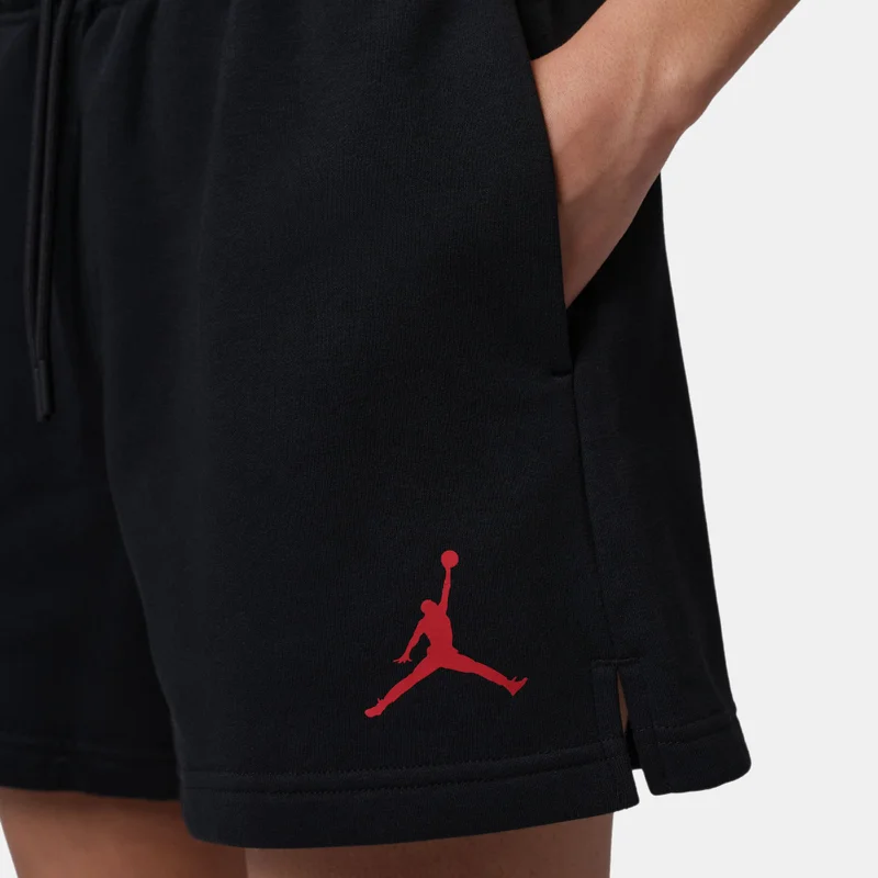Jordan Black Women's Fleece Shorts for Women | Best Price UAE