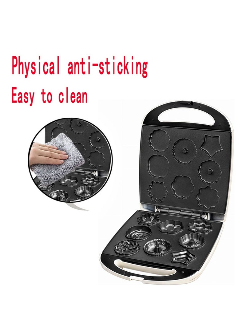 general 8 holes biscuit maker cake maker, home donut maker, multifunctional baking machine, easy to make biscuits, cakes, donuts, suitable for home use - Image 2