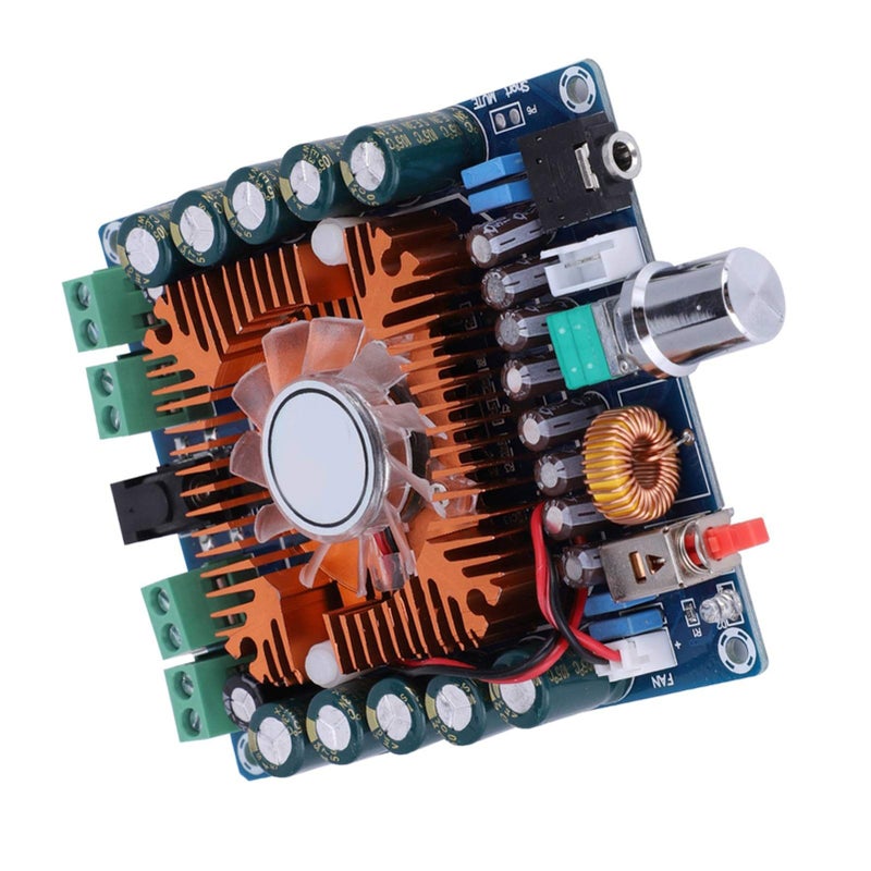 Mini Digital Power Stereo Amplifier Board 4 Channel 50W HiFi Strong Current High Fidelity Sound - Image 2