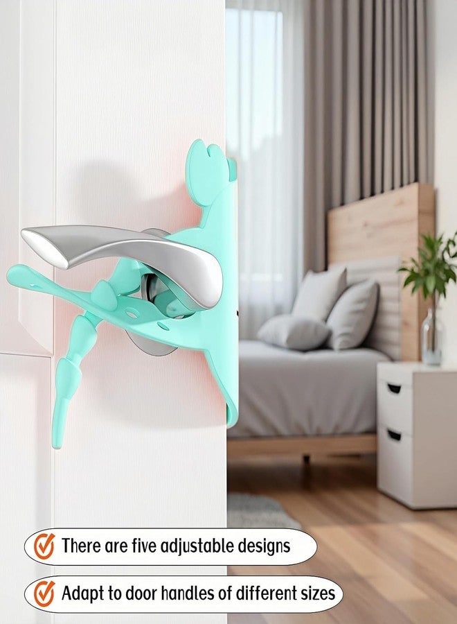VENJA (LABEL) VENJA Self Adhesive Silicone Door Closing Cushion - Door Slam Preventer & Wall Protection Buffer Pad, Anti Impact Noise Reducer Doorstop for Home Decor (Multicolor) - Image 4
