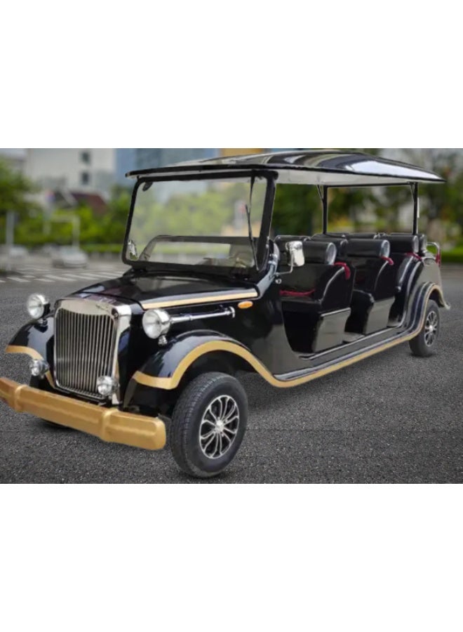 Megawheels Electric Golf Cart Classic Vintage Crusader Luxury 8 seater - Image 1