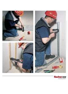 FISHER power drive brad gun firing tool direct fastening stud driver nailing in concrete steel bricks  - Image 3