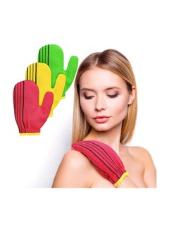CLOVE Exfoliating Scrub Bath Mitten Red  - Image 3