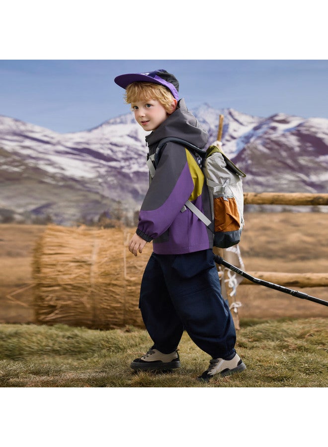 Ask Junior Level 4 Waterproof Children's Jacket 26 Spring Outdoor Sports Mountaineering Boys' Jacket Gray 140