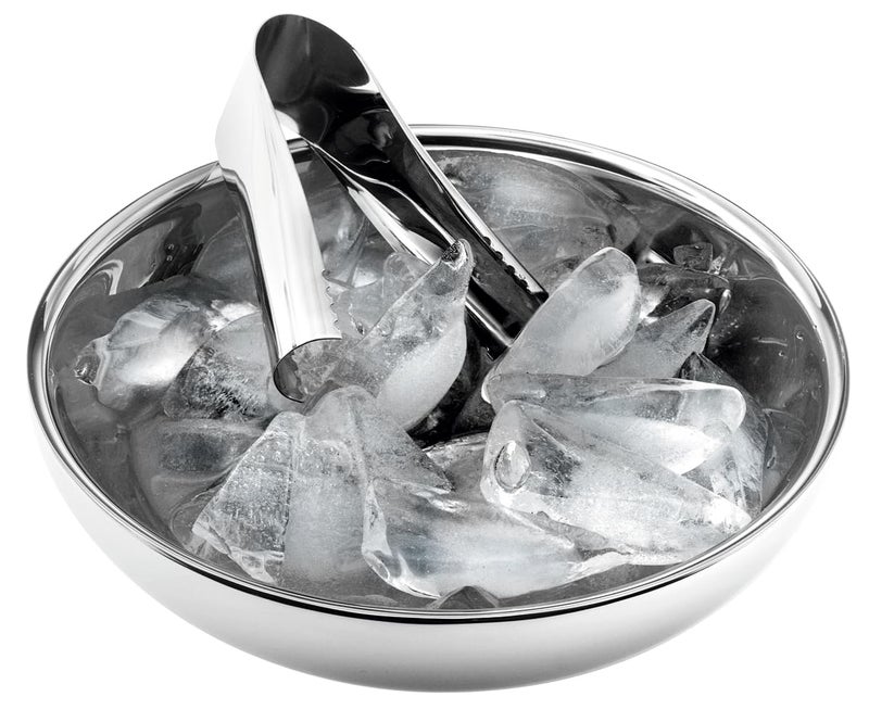 Eva Solo EVA SOLO | Ice Cube Cooler with Tongs | Metal Ice Cube Tray | Danish Design, Functionality & Quality | Black  - Image 3