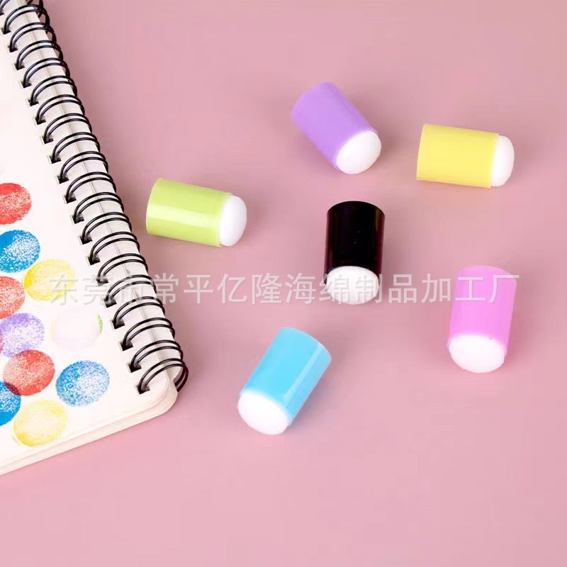 Finger Sponge Painting Sponge Set Sponge Finger Painting Tools Painting Sponge Smear Sponge - Image 3