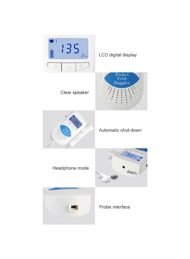 NIBEMINENT Portable Heartbeat Detecting Monitor - Image 2
