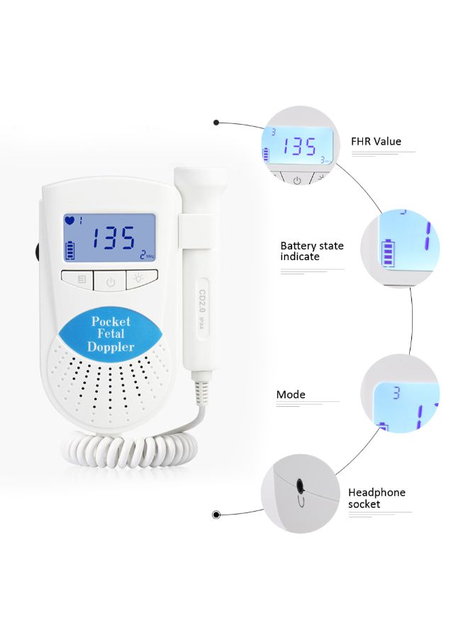 NIBEMINENT Portable Heartbeat Detecting Monitor - Image 4