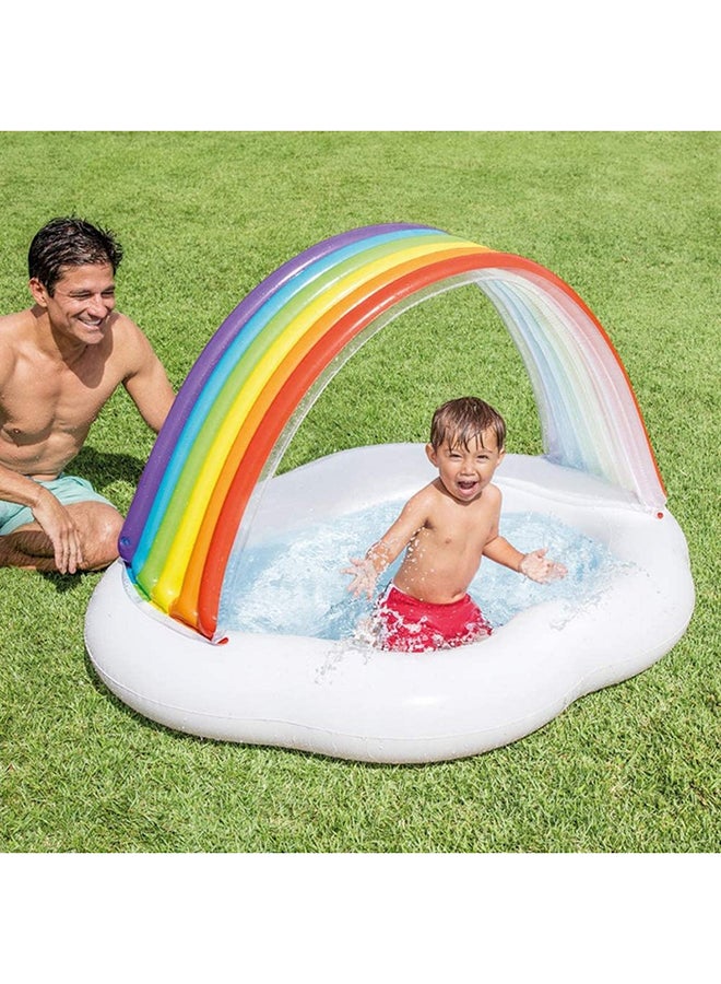Intex - Rainbow Cloud Baby Pool Ages 1-3 56x47x33inch - Image 4