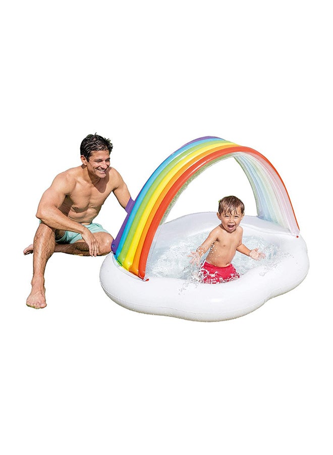 Intex - Rainbow Cloud Baby Pool Ages 1-3 56x47x33inch - Image 3