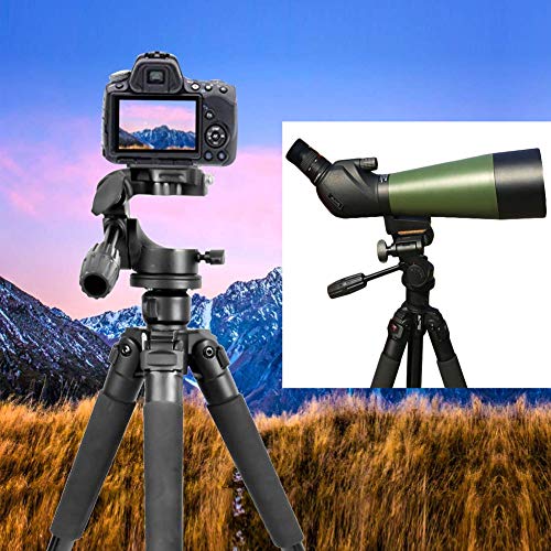 Gosky Tripod -Travel Portable Tripod for Spotting scopes, Binoculars, camcorders, or SLR Cameras (Pro (61-inch)) - Image 4