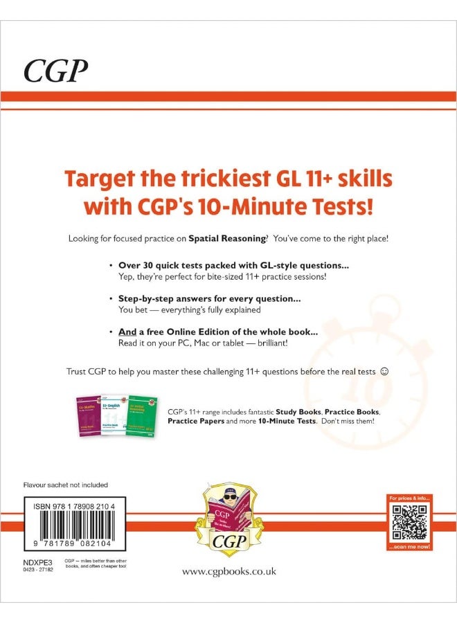 11+ GL 10-Minute Tests: Non-Verbal Reasoning Spatial - Ages 10-11 (with Online Edition) - Image 2