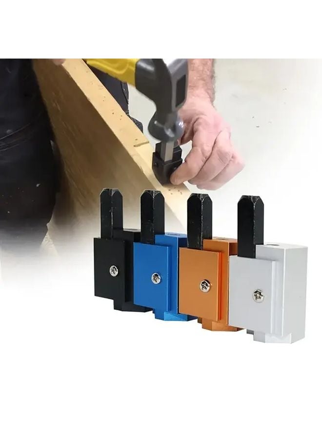 Black Right Angle Chisel Square Hinge Mortise Hand Tool for Woodworking Carpentry - Image 2