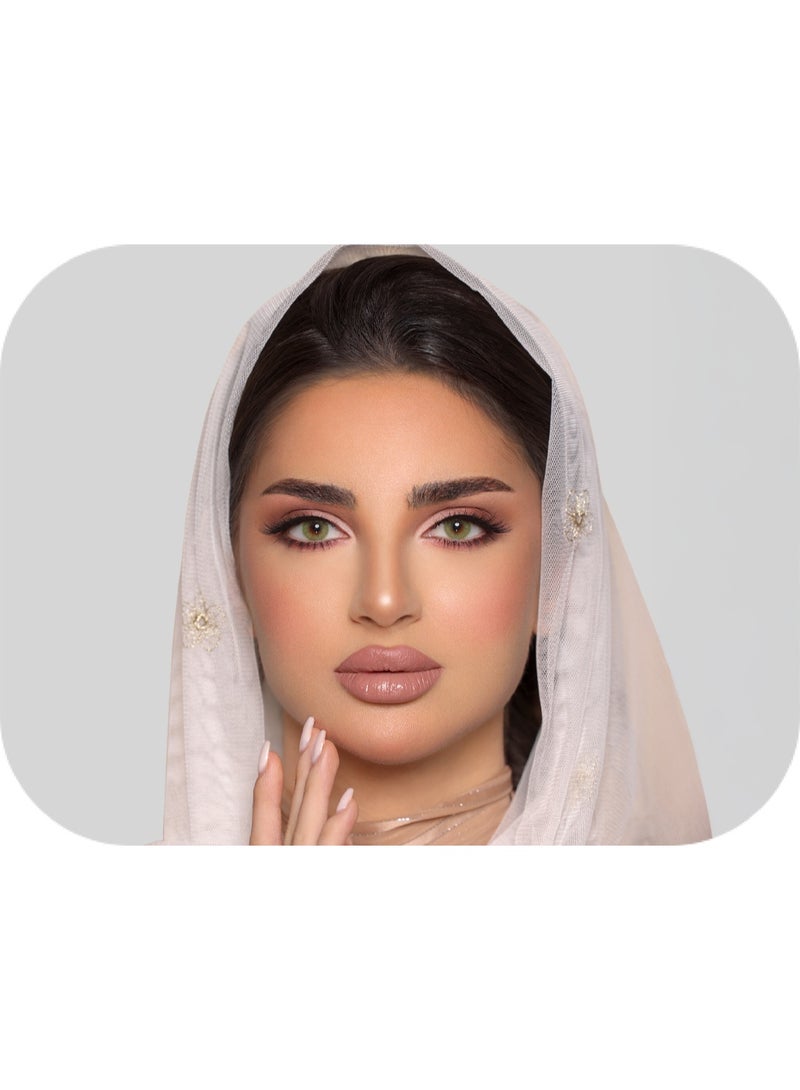 Luminous Women Premium Monthly Colored Contact Lenses (1 Pair) – Includes Free Lens Case - Image 2
