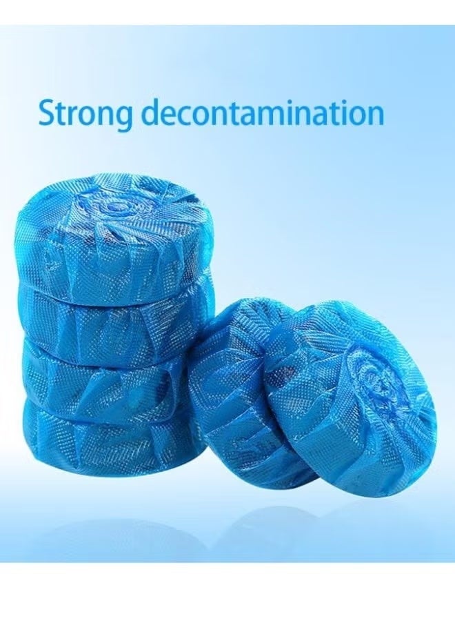 10 أقراص فوارة لتنظيف المرحاض تلقائيًا تزيل البقع والأوساخ من المرحاض - Image 2