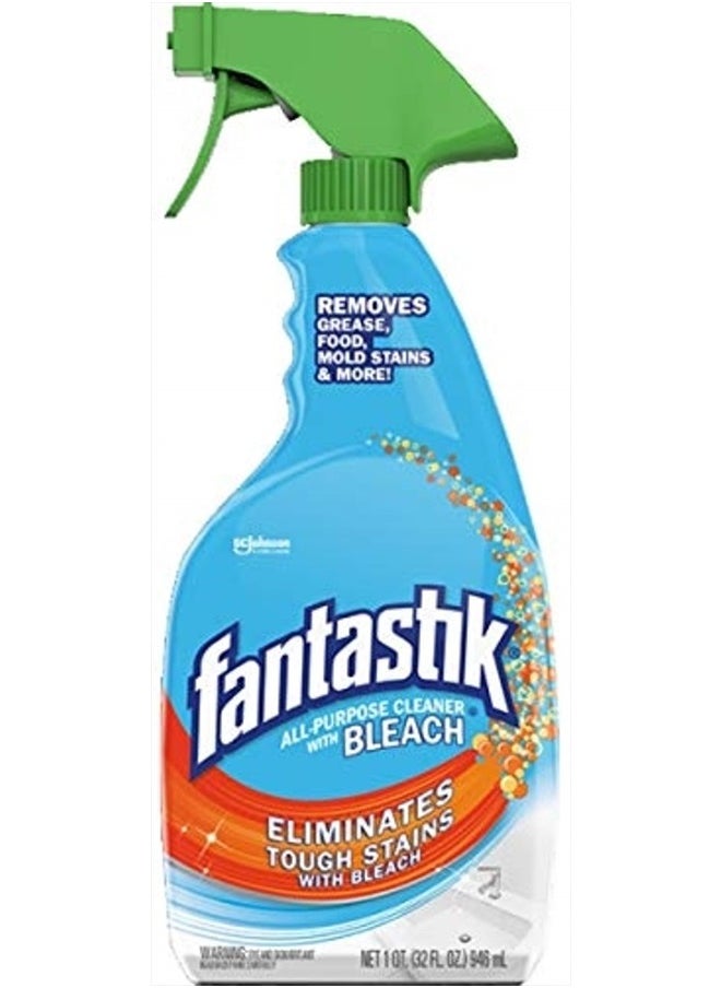 Fantastik Bleach Cleaner Spray - 32 Ounce- 2 Pack  - Image 1