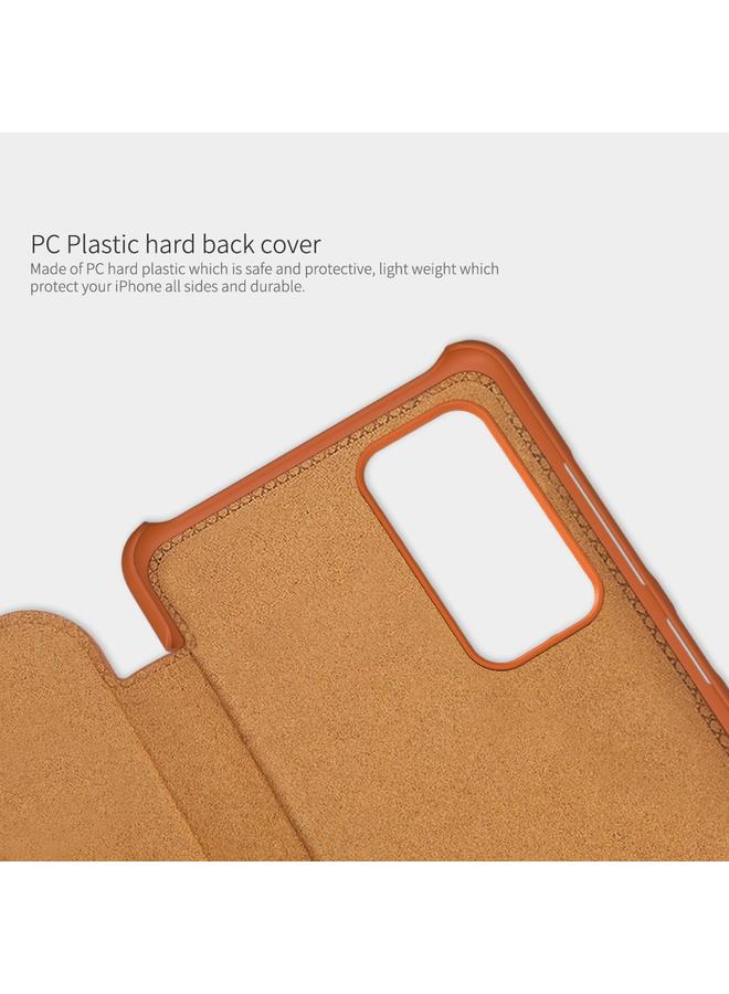 Nillkin Case For Xiaomi 12 Lite QIN Series Crazy Horse Texture Leather Phone Case - Image 5