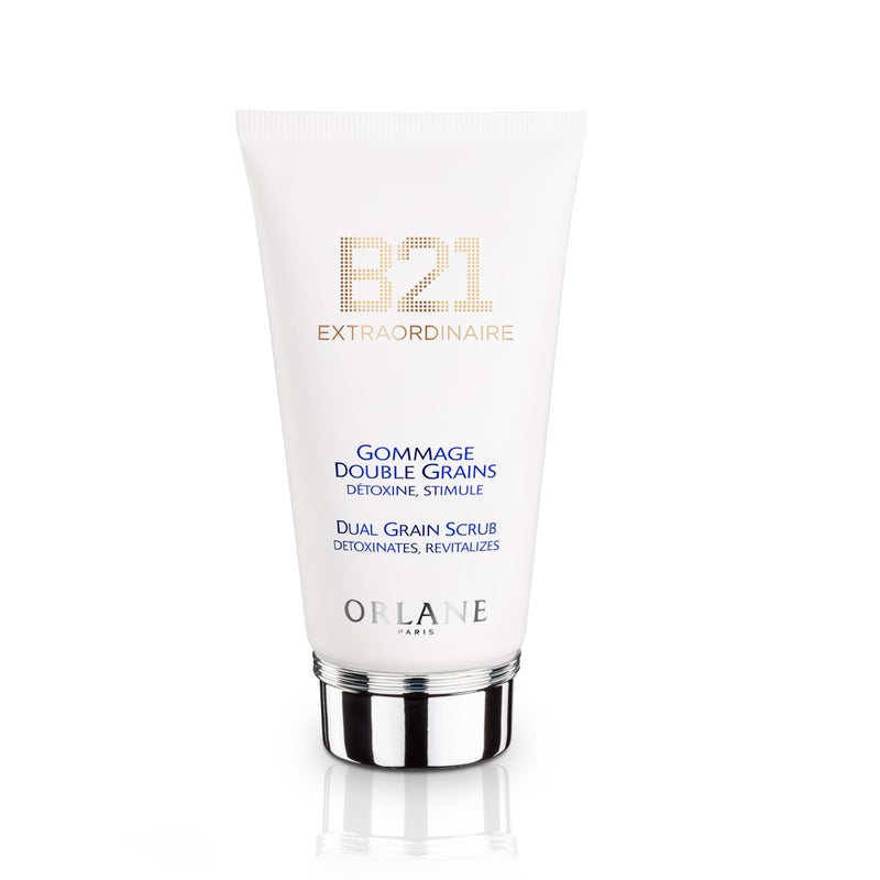 ORLANE PARIS B21 Extraordinaire Dual Grain Scrub  Physical Exfoliant for Face  Volcanic Facial Polishing Treatment 75ml