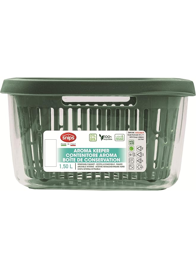 Snips Aroma Keeper Flavor, Plastic, Green - Image 4