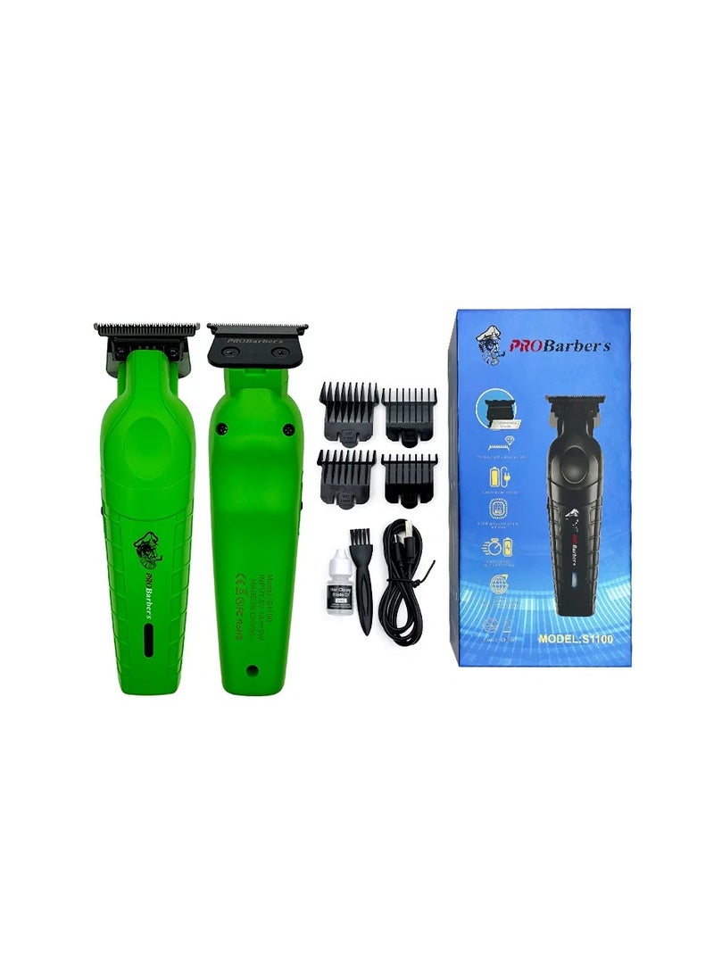 AROAQ Professional Hair Trimmer for Men Barber Cordless Hair Clippers 0mm Zero Gapped Carving Clipper Electric Hair Cutting Machine 