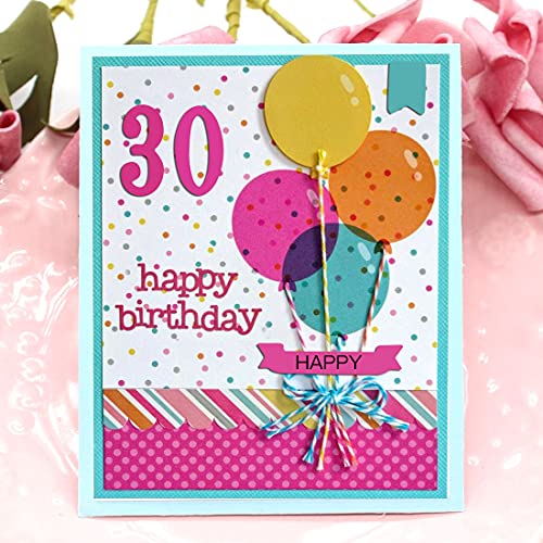 TESWEY 0-9 Numbers Metal Cutting Dies, Die cuts for Card Making DIY Craft, Carbon Steel Embossing Template, Metal Stencils Scrapbooking Tool - Image 2