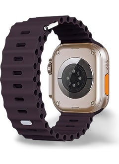 Cosmostech Apple Watch Compatible 42MM 44MM 45MM 49MM 1/2/3/4/5/6/se/7/8/ultra Smart Watch Ocean Band and Strap  - Image 1