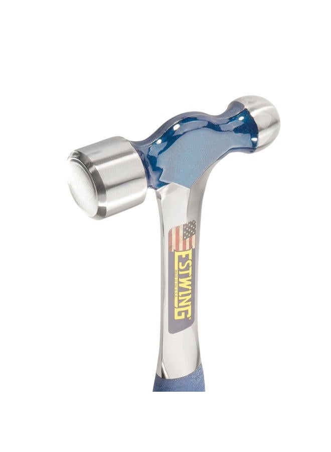 ESTWING Ball Peen Hammer - 16 oz Metalworking Tool with Forged Steel Construction & Shock Reduction Grip - E3-16BP - Image 4