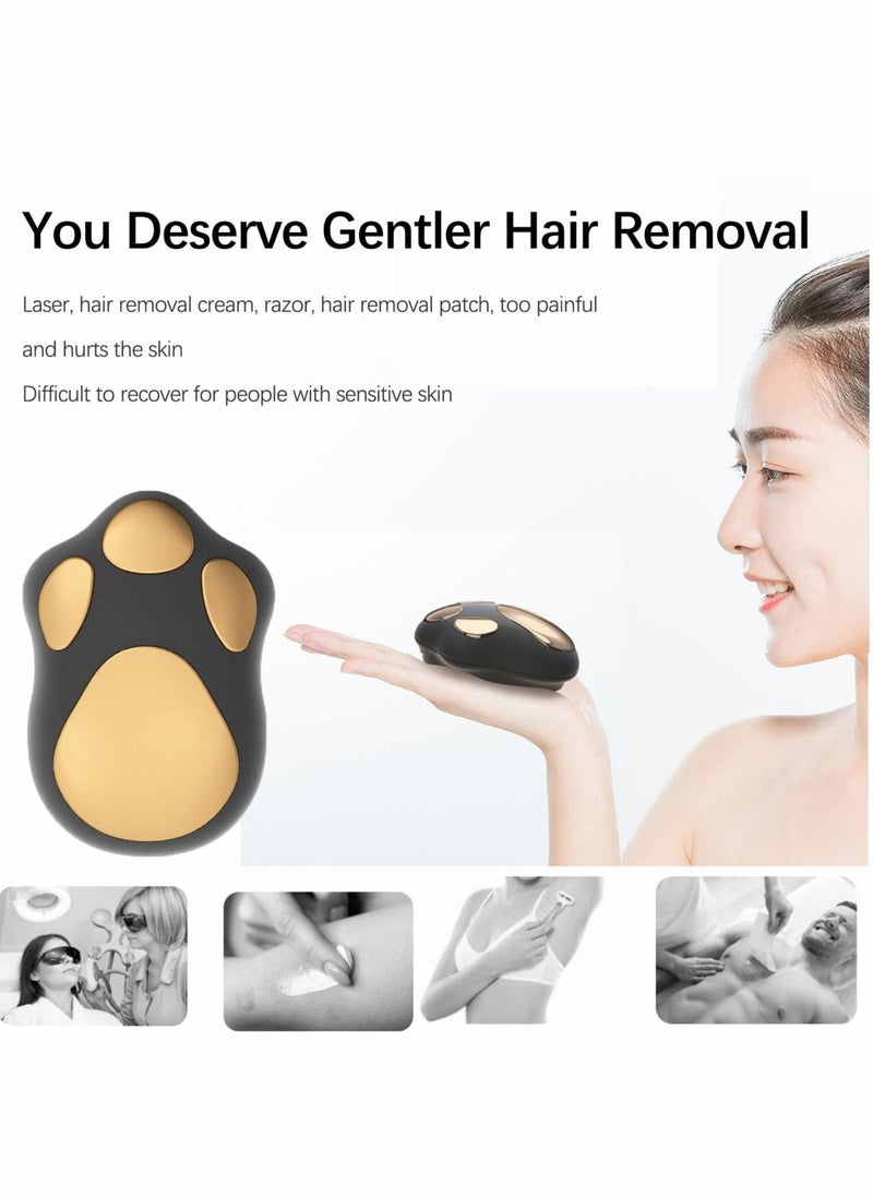 Excefore - Glass Foot File for Dead Skin, Multifunction Cartoon cat paw Shape Design, Stainless Steel Pedicure Tools, Feet Scrubber Dead Skin ( 1 Pcs ) - Image 1