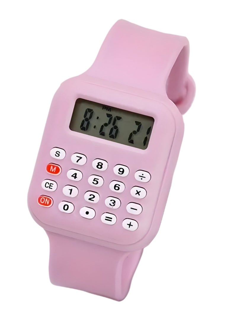 A Multifunctional Electronic Calculator Watch for Children with a Easy Design - Image 1