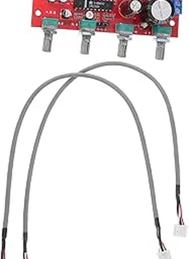 لوحة تحكم مضخم الصوت مع مكبر صوت أولي للتحكم في مستوى الصوت والنغمة لتسجيل الموسيقى والترفيه المنزلي - Image 1