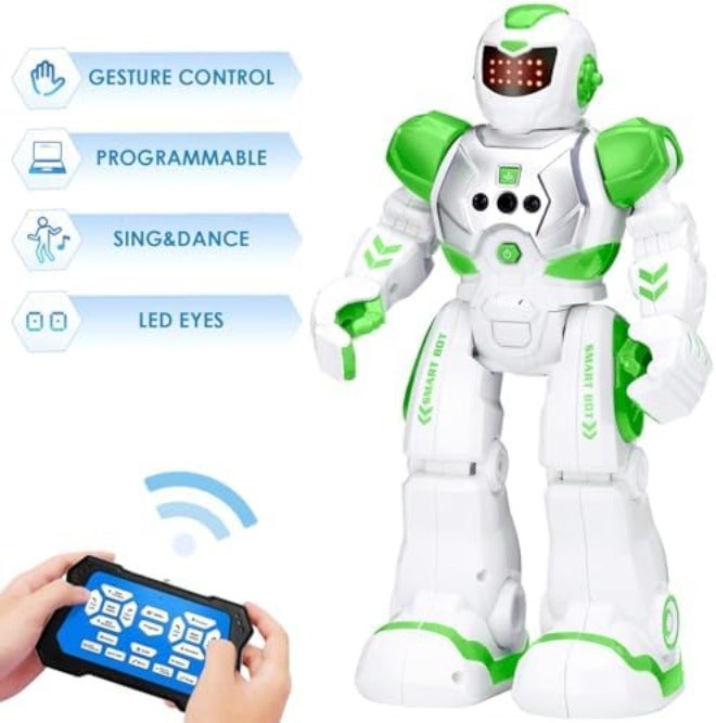 KingsDragon RC Gesture-Sensing Interactive Robot Toy for Kids - Birthday Gift for Boys & Girls Ages 6-9 - Image 4