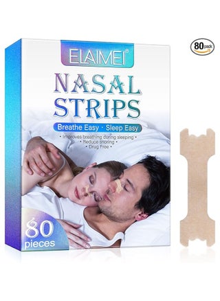 شرائط الأنف 80 حزمة ، شرائط الأنف للتنفس ، تخفيف احتقان الأنف بسبب نزلات البرد والتهاب الأنف ، تجعل أنفك يتنفس أسهل ، تقليل الشخير ، تحسين النوم ، حل الشخير للرجال والنساء - pzsku/Z856F59E54E2580C896E6Z/45/_/1711615706/281fbaf6-eb6d-4741-a398-b2433d55d81f
