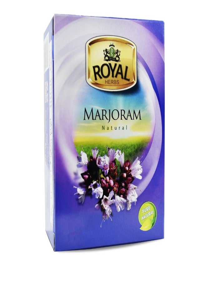 bonballoon Royal Tea Egyptian Marjoram Tea Bags Pure Natural Flavor Herbal Flower No Caffeine No Artificial Flavors No Additives Traditional Spice 48 Tea Bags - Image 1