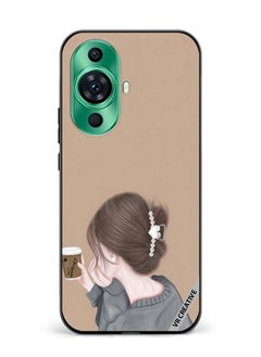 Protective Case Cover For Huawei nova 11 Pro Sipping Design Multicolour