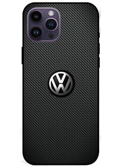 Protective Case Cover For Apple iPhone 14 Pro Max Volkswagen Logo