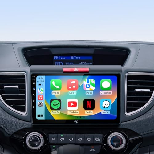 RUICAR 264G Car Radio Stereo for Honda CRV 2012 2013 2014 2015 2016 with 9 Touch Screen Upgrade Carplay5G WiFiAndroid AutoGPS NavigationBluetoothHD1080p Backup Camera - Image 1