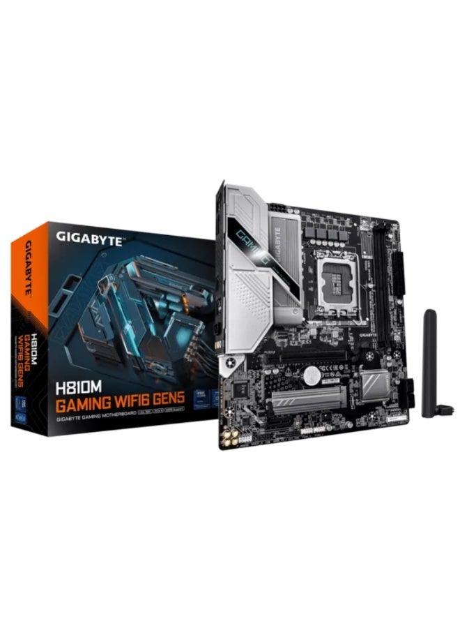 GIGABYTE MB GIGABYTE GAMING H810M G WiFI6 -Gen 5 LGA1851 socket: - Image 1