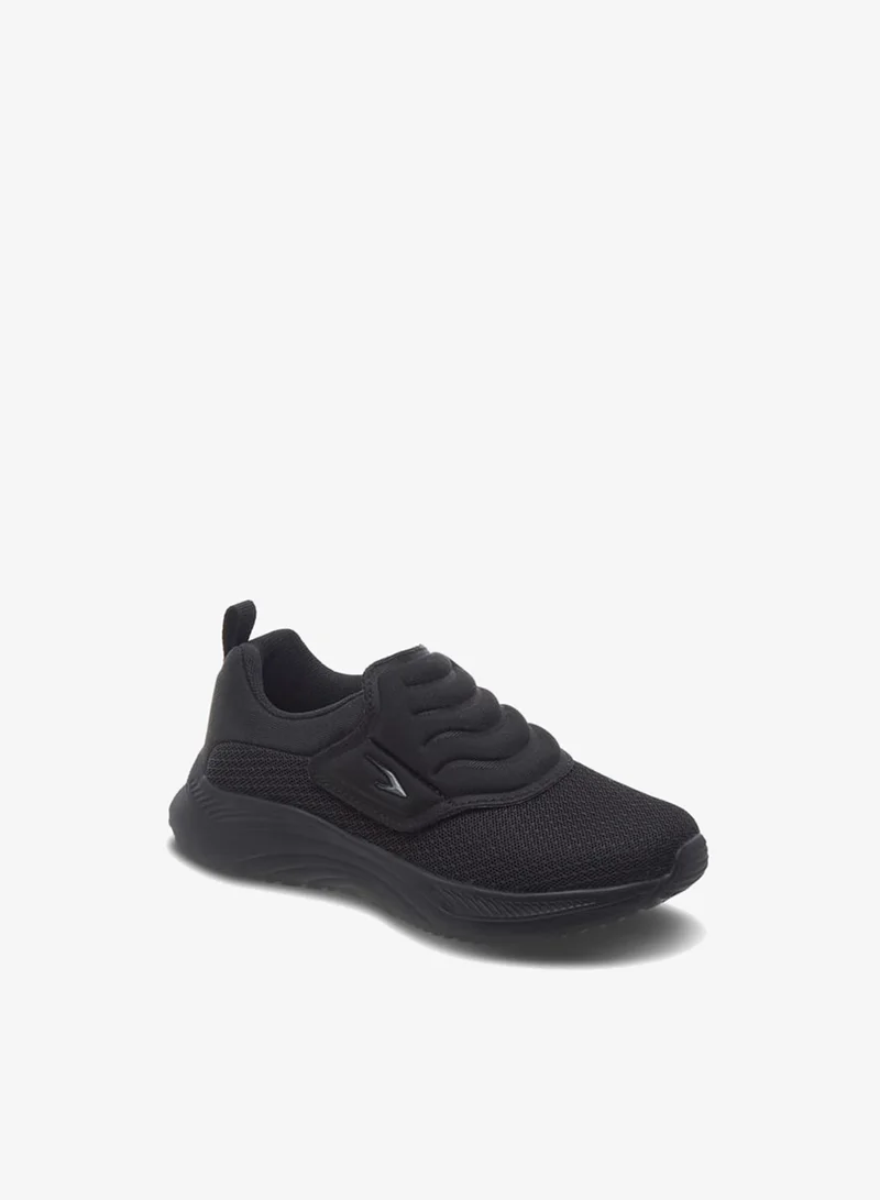 Dash Boys Textured Sneakers with Hook and Loop Closure