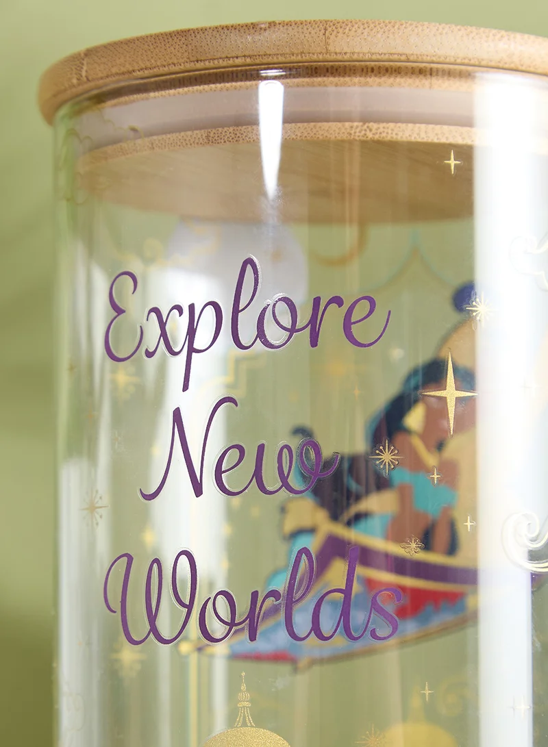 هاف مون باي Disney Aladdin Storage Jar Glass 950Ml
