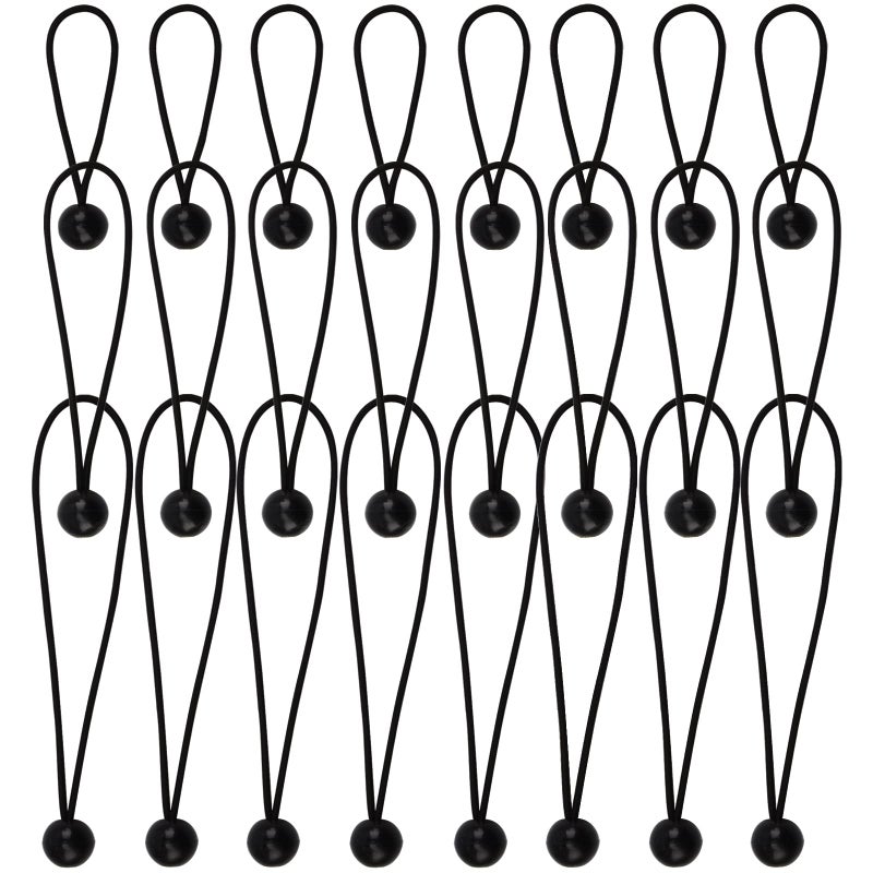 XSTRAP STANDARD 28 Pieces Ball Bungee Cords 9 Inch Heavy Duty Bungie Cord Balls Canopy Tarp Tie Down Bungee Balls with Elastic String for Canopy Tarp Straps Tent and Wires Camouflage
